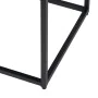 Mesita de Noche Negro Acero 43 x 41 x 50 cm de BigBuy Home, Mesillas de noche - Ref: S8805778, Precio: 98,82 €, Descuento: %