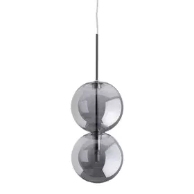 Ceiling Light Silver Crystal Iron 28 W 220-240 V Ø 15 cm 15 x 15 x 120 cm by BigBuy Home, Pendant Lights - Ref: S8805806, Pri...