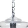 Ceiling Light Silver Metal Crystal 40 W 220-240 V 28 x 28 x 36 cm Modern by BigBuy Home, Pendant Lights - Ref: S8805857, Pric...