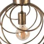 Lampadario Dorato Ferro 40 W 220-240 V 29 x 29 x 31 cm di BigBuy Home, Lampade a sospensione - Rif: S8805906, Prezzo: 28,17 €...