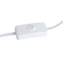 Lampe de bureau Blanc Doré Céramique 60 W 220-240 V 32 x 32 x 45 cm de BigBuy Home, Lampes de chevet - Réf : S8805920, Prix :...