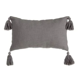 Cushion Grey 30 x 50 cm by BigBuy Home, Cushions - Ref: S8805984, Price: 11,98 €, Discount: %