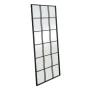 Wandspiegel Schwarz Fenster 90 x 3 x 180 cm von BigBuy Home, Wandspiegel - Ref: S8806028, Preis: 290,02 €, Rabatt: %