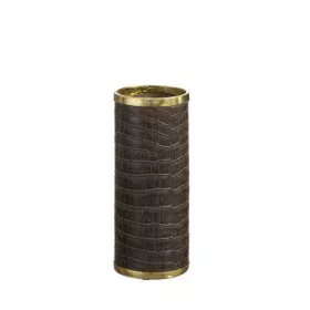 Vaso Preto Dourado Poliresina 11 x 11 x 25 cm de BigBuy Home, Jarrões - Ref: S8806053, Preço: 15,42 €, Desconto: %