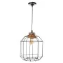 Suspension LÁMPARAS INDUSTRIALES Noir Naturel de BigBuy Home, Suspensions - Réf : S8806058, Prix : 31,35 €, Remise : %