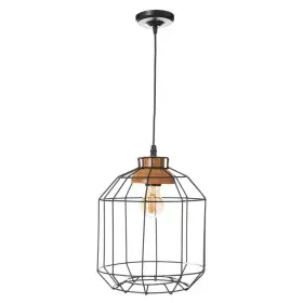 Ceiling Light LÁMPARAS INDUSTRIALES Black Natural by BigBuy Home, Pendant Lights - Ref: S8806058, Price: 30,10 €, Discount: %