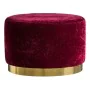 Pouf Or Bordeaux Doré Acier inoxydable 60 x 40 x 40 cm de BigBuy Home, Poufs - Réf : S8806063, Prix : 84,87 €, Remise : %