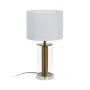 Lampe de bureau Blanc Doré Verre Fer 40 W 28 x 28 x 51 cm de BigBuy Home, Lampes de chevet - Réf : S8806078, Prix : 51,88 €, ...