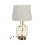 Desk lamp Cream Golden Crystal Iron 40 W 30 x 30 x 51 cm by BigBuy Home, Bedside and Table Lamps - Ref: S8806079, Price: 44,4...