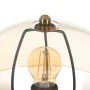 Desk lamp Golden Crystal Iron 40 W 25 x 25 x 37 cm by BigBuy Home, Bedside and Table Lamps - Ref: S8806082, Price: 55,64 €, D...