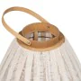 Lantern Beige Natural Bamboo Crystal 36 x 36 x 56 cm by BigBuy Home, Candelabras and candle holders - Ref: S8806086, Price: 5...