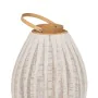 Lantern Beige Natural Bamboo Crystal 36 x 36 x 56 cm by BigBuy Home, Candelabras and candle holders - Ref: S8806086, Price: 5...