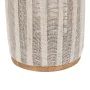 Lantern Beige Natural Bamboo Crystal 22 x 22 x 38 cm by BigBuy Home, Candelabras and candle holders - Ref: S8806088, Price: 2...