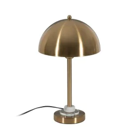 Lampe de bureau Doré Fer 40 W 25 x 25 x 42 cm de BigBuy Home, Lampes de chevet - Réf : S8806091, Prix : 52,41 €, Remise : %