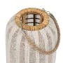 Farol Beige Natural Bambú Cristal 20 x 20 x 33 cm de BigBuy Home, Candelabros y portavelas - Ref: S8806092, Precio: 20,04 €, ...