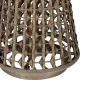 Lantern Grey Bamboo Crystal 38 x 38 x 57 cm by BigBuy Home, Candelabras and candle holders - Ref: S8806101, Price: 45,98 €, D...