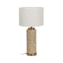 Tischlampe Beige Creme Gold aus Keramik Eisen 40 W 30 x 30 x 58 cm von BigBuy Home, Tisch- & Nachttischlampen - Ref: S8806104...