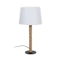 Desk lamp White Black Beige Iron Fabric 40 W 30 x 30 x 60 cm by BigBuy Home, Bedside and Table Lamps - Ref: S8806107, Price: ...