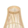 Lanterne Naturel Bambou Verre 30 x 30 x 55 cm de BigBuy Home, Bougeoirs et chandeliers - Réf : S8806112, Prix : 35,47 €, Remi...