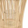 Lanterna Natural Bambu Cristal 20 x 20 x 50 cm de BigBuy Home, Candelabros e suportes para velas - Ref: S8806113, Preço: 23,6...