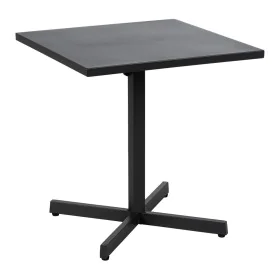 Folding Side Table Anthracite 70 x 70 x 74 cm by BigBuy Garden, Side Tables - Ref: S8806116, Price: 104,12 €, Discount: %