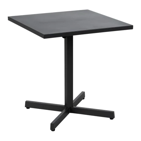 Table d'Appoint Pliable Anthracite 70 x 70 x 74 cm de BigBuy Garden, Tables de service - Réf : S8806116, Prix : 108,69 €, Rem...