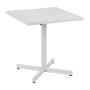 Folding Side Table White 70 x 70 x 74 cm by BigBuy Garden, Side Tables - Ref: S8806117, Price: 104,12 €, Discount: %