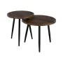 Petite Table d'Appoint Marron Noir 60 x 60 x 49,5 cm de BigBuy Garden, Tables de service - Réf : S8806130, Prix : 54,52 €, Re...