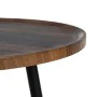 Petite Table d'Appoint Marron Noir 60 x 60 x 49,5 cm de BigBuy Garden, Tables de service - Réf : S8806130, Prix : 54,52 €, Re...