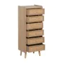 Chiffonier SAMIR Natural 40 x 30 x 104 cm by BigBuy Garden, Side Tables - Ref: S8806135, Price: 220,06 €, Discount: %