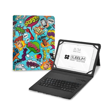 Funda para Tablet y Teclado Subblim SUBKT5-BTTC20 Multicolor Qwerty Español QWERTY de Subblim, Fundas - Ref: M0315605, Precio...