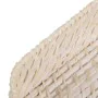 Plateau Blanc Bambou Rotin 45 x 34 x 13 cm (2 Unités) de BigBuy Home, Plats et plateaux - Réf : S8806166, Prix : 48,24 €, Rem...