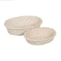 Tray White Bamboo Rattan 29 x 22 x 7 cm (2 Units) by BigBuy Home, Plates and dishes - Ref: S8806169, Price: 25,03 €, Discount: %