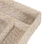 Cesto para cubiertos Blanco Bambú Ratán 34 x 24 x 6 cm de BigBuy Home, Estantes y soportes - Ref: S8806170, Precio: 19,15 €, ...