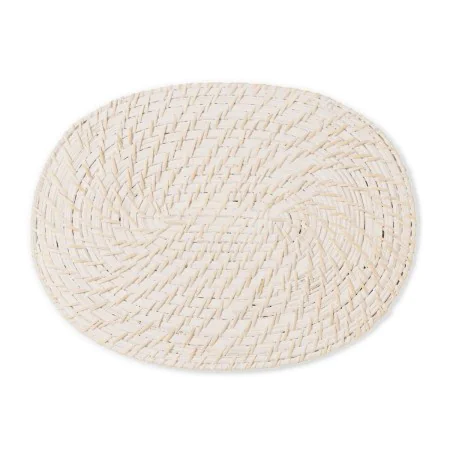 Individuais Branco Bambu Rotim 40 x 30 x 0,5 cm de BigBuy Home, Toalhas de mesa individuais - Ref: S8806172, Preço: 11,98 €, ...