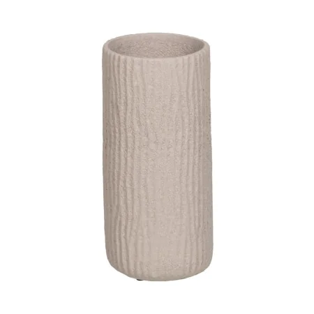 Vase Gris Céramique 13 x 13 x 28 cm de BigBuy Home, Vases - Réf : S8806176, Prix : 26,92 €, Remise : %