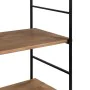 Étagère Noir Beige Fer Bois d'épicéa 64 x 44 x 220 cm de BigBuy Home, Étagères verticales - Réf : S8806180, Prix : 313,18 €, ...