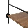 Scaffale Nero Beige Ferro Legno di abete 94 x 44 x 220 cm di BigBuy Home, Unità di mensole - Rif: S8806181, Prezzo: 409,61 €,...