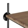 Étagère Noir Beige Fer Bois d'épicéa 94 x 44 x 220 cm de BigBuy Home, Étagères verticales - Réf : S8806181, Prix : 409,61 €, ...