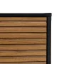 Cómoda ORLEANS Preto Natural Ferro Madeira MDF 104 x 40 x 81,5 cm de BigBuy Home, Cómodas e camiseiros - Ref: S8806195, Preço...