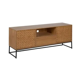 Meubles de télévision MARIGNI Noir Naturel 148 x 40 x 60,5 cm de BigBuy Tech, Tables et supports de télévision - Réf : S88061...