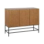 Buffet MARIGNI Noir Naturel Fer Bois MDF 121,5 x 42,5 x 93,5 cm de BigBuy Home, Buffets, crédences et vaisseliers - Réf : S88...