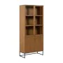 Display Stand MARIGNI Black Natural Crystal Iron MDF Wood 84,5 x 42,5 x 198 cm by BigBuy Home, Glass Cabinets - Ref: S8806200...