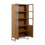 Display Stand MARIGNI Black Natural Crystal Iron MDF Wood 84,5 x 42,5 x 198 cm by BigBuy Home, Glass Cabinets - Ref: S8806200...