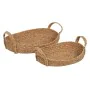 Cesta Decorativa Fibra natural 48 x 32 x 18 cm (2 Unidades) de BigBuy Home, Acessórios de lareira - Ref: S8806241, Preço: 31,...