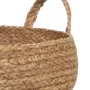 Decorative basket Natural Fibre 37 x 37 x 21 cm by BigBuy Home, Fireplace accessories - Ref: S8806242, Price: 22,20 €, Discou...