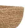 Decorative basket Natural Fibre 34 x 34 x 11 cm (3 Units) by BigBuy Home, Fireplace accessories - Ref: S8806243, Price: 37,16...