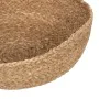 Decorative basket Natural Fibre 34 x 34 x 11 cm (3 Units) by BigBuy Home, Fireplace accessories - Ref: S8806243, Price: 37,16...