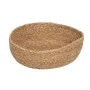 Decorative basket Natural Fibre 34 x 34 x 11 cm (3 Units) by BigBuy Home, Fireplace accessories - Ref: S8806243, Price: 37,16...