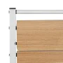 Schreibtisch Weiß natürlich Eisen Holz MDF 87 x 56 x 87 cm von BigBuy Office, Schreibtische und Computertische - Ref: S880625...